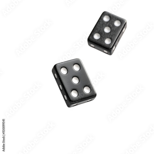 Versatile Black Dice for Tabletop Gaming and Fun with Friends photo