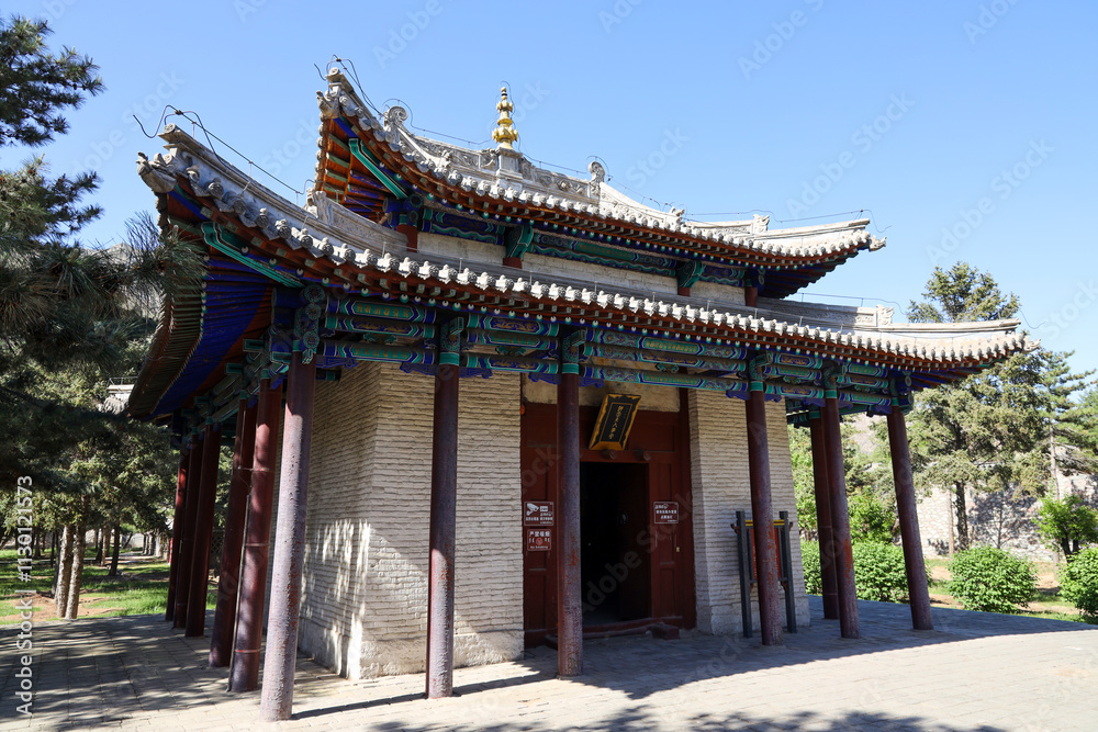 Fototapeta premium Meidai Lama Temple, Baotou, Inner Mongolia, China