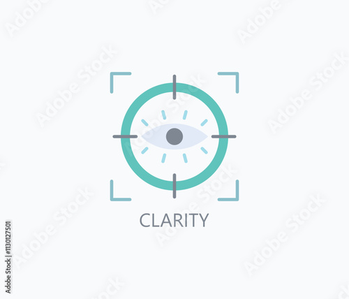 Clarity Vector, Icon Or Logo Sign Symbol Illustration 
