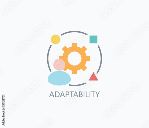 Adaptability Vector, Icon Or Logo Sign Symbol Illustration 