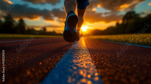 Runner's Sunset Track Pace:...