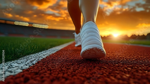 Runner's Sunset Track Pace:...