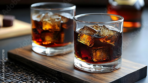 Refreshing Iced Brown Drink...