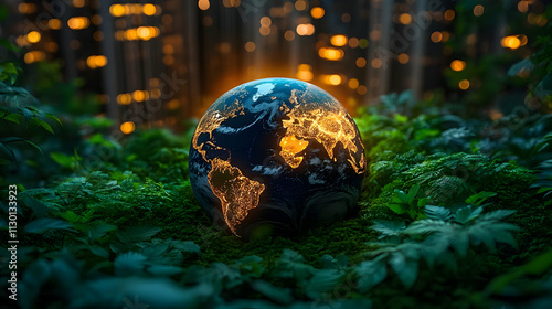 Earth's Glow:  Nature's Emb...