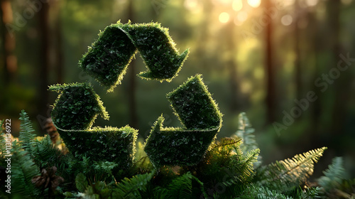 Recycle Symbol: Nature's Gr...