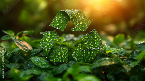 Recycle: Green Arrows, Natu...