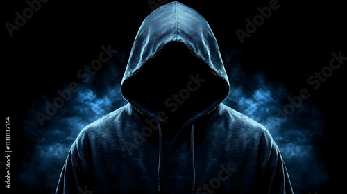 Mystery Figure in Hoodie Ob...