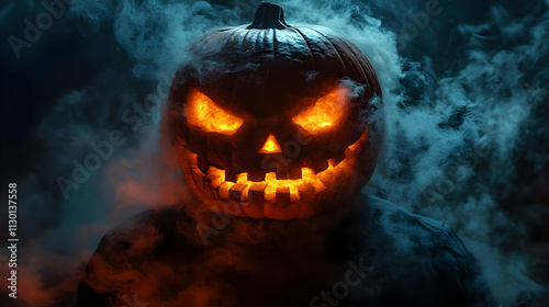 Spooky Jack-o'-lantern Glow...