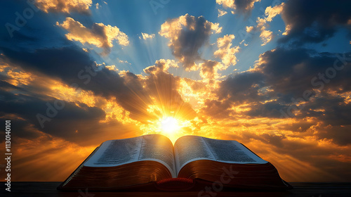 Open Book Reveals Divine Li...