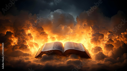 Ancient Book Glows, Divine ...