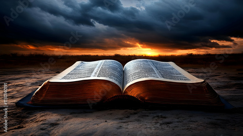 Sunset Scripture: Open Book...