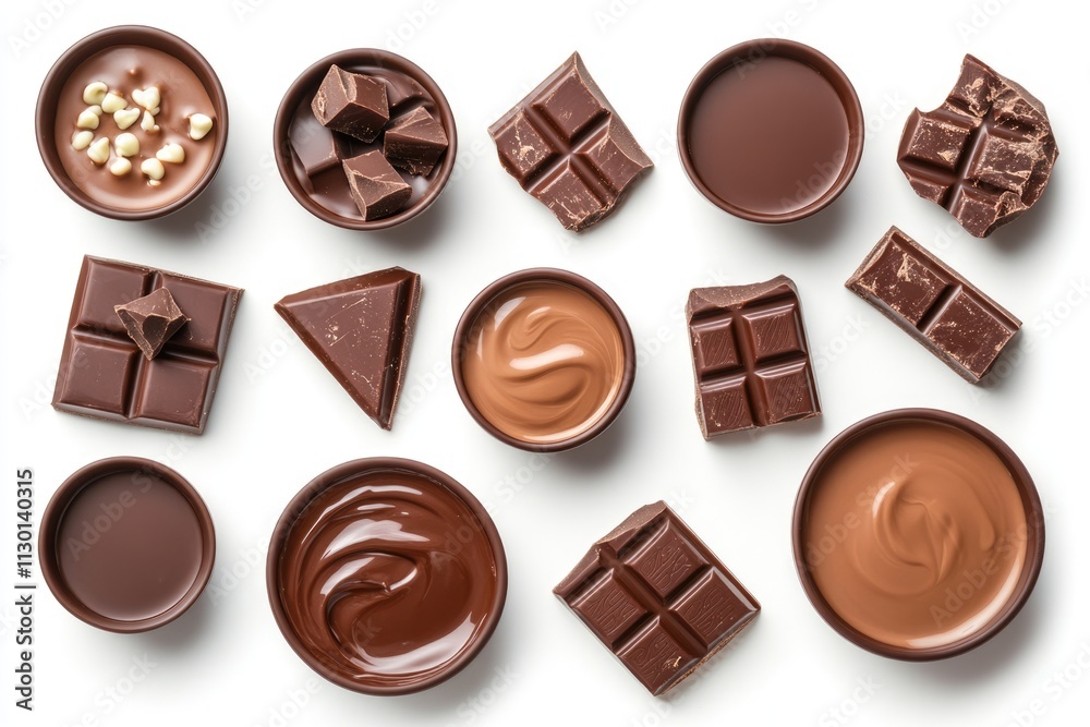 Fototapeta premium melted chocolate