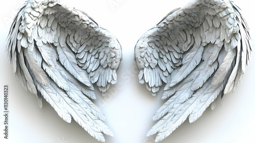 Majestic Angel Wings: A Sym...