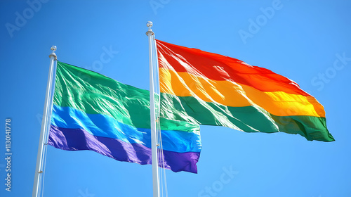 Rainbow Flags Wave: Pride S...