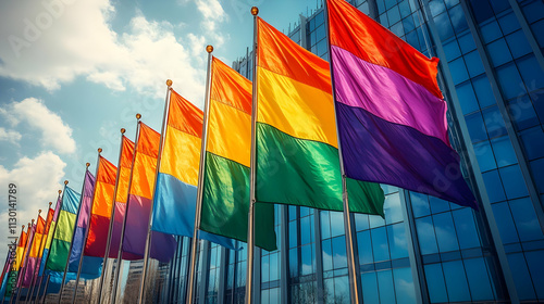 Rainbow Flags Wave: Celebra...