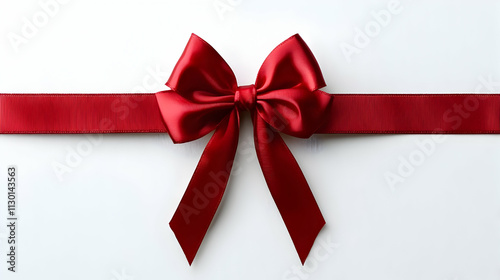Elegant Red Ribbon Bow: Gif...