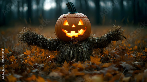 Spooky Scarecrow: Glowing J...