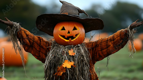 Pumpkin Scarecrow: Autumn H...