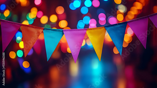 Colorful Bunting Flags Deco...