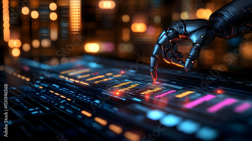 Robot Hand Controls Futuris...