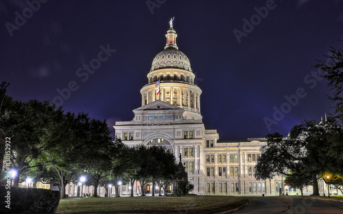 State of Texas Capitol building, south side entrance.