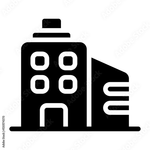 City Solid Icon