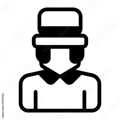 Comedia Glyph Icon
