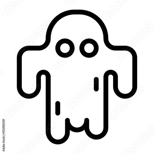 Ghost Line Icon