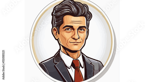 A man working in an office 011