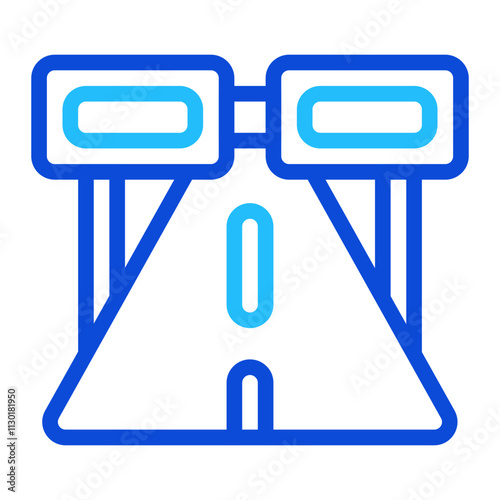 Highway Duoline Icon