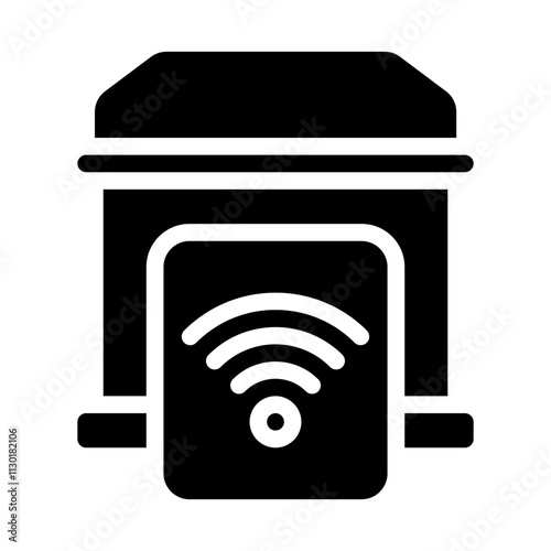 Home Control Solid Icon