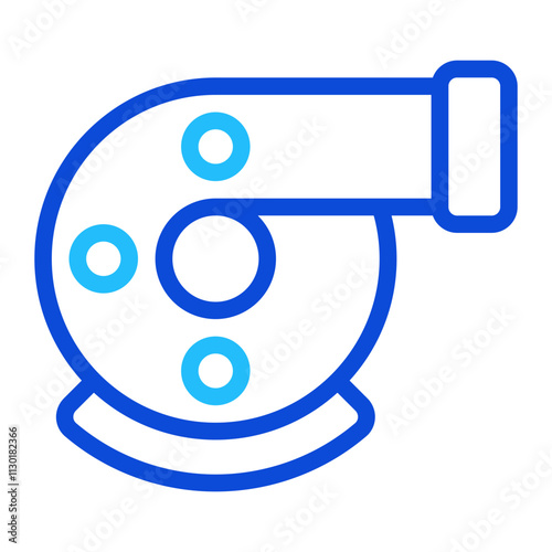 Horn Duoline Icon