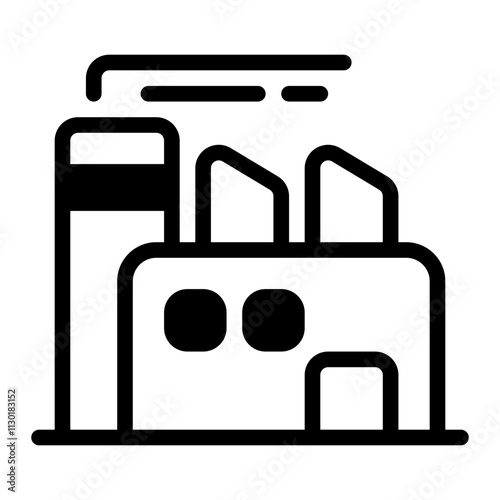 Industry Glyph Icon