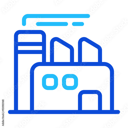 Industry Duoline Icon