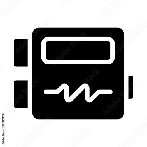 Muffler Solid Icon