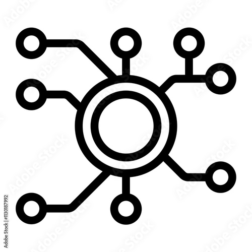 Network Line Icon