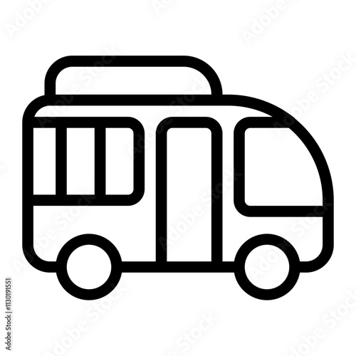 Public Transport Line Icon