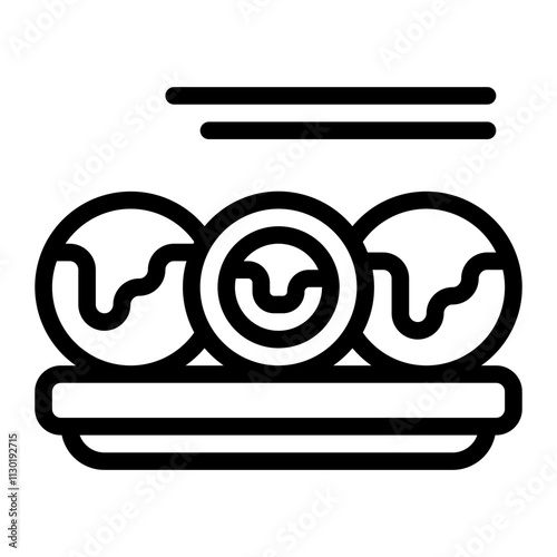 Roll Fish Line Icon