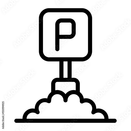 Signaling Line Icon