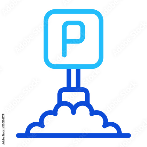 Signaling Duoline Icon