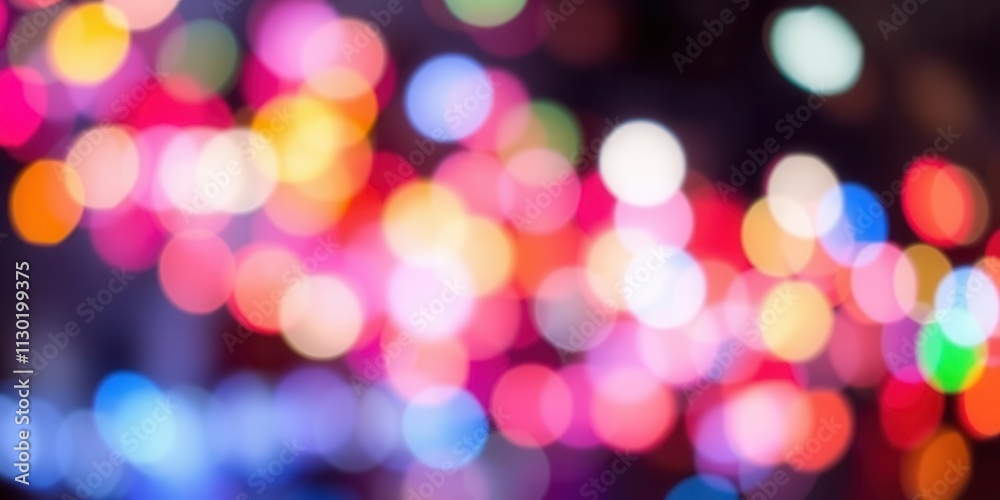 Fototapeta premium Vibrant abstract background with blurred colorful lights, bright, lights, artistic
