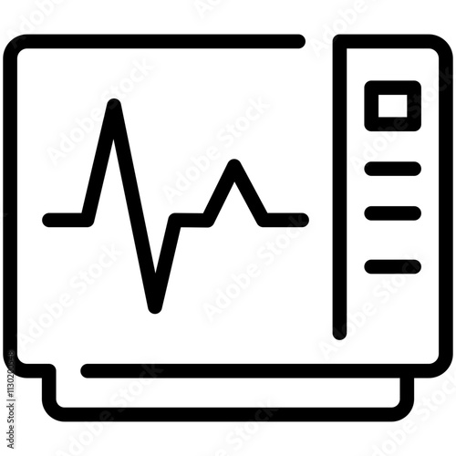 Electrocardiogram Icon