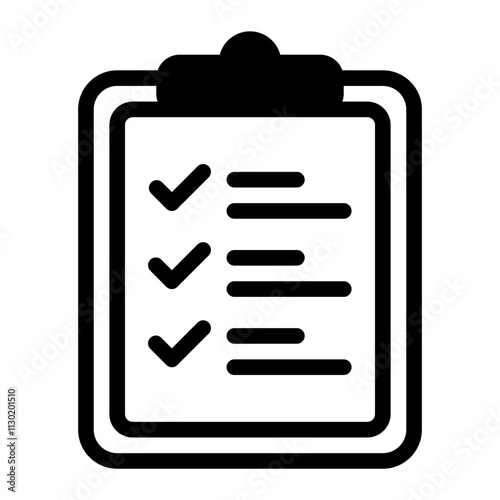 Wishlist Glyph Icon