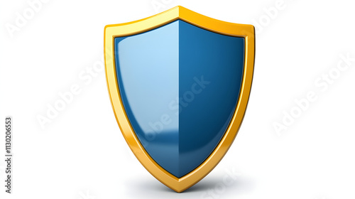 Shield depicting protection. shield 3d icon. Protection, defense and security concept symbol: blue and yellow shield on isolated on white background Free Download Shield depicting protection. shield 3d icon. Protection, defense and security concept symbol: blue and yellow shield on isolated on white background - GFXLoad