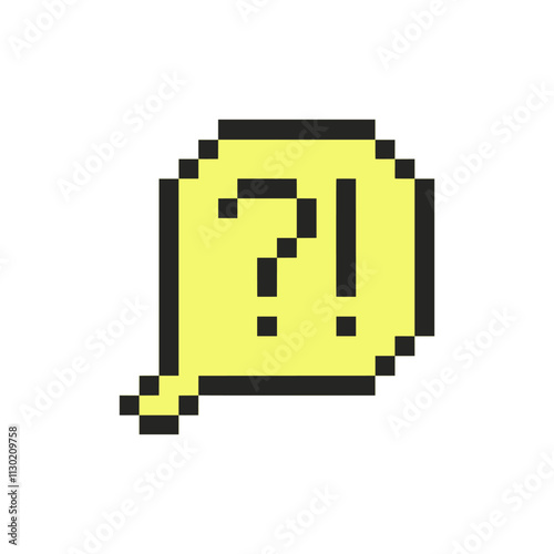 chat bubble pixel art for your needs