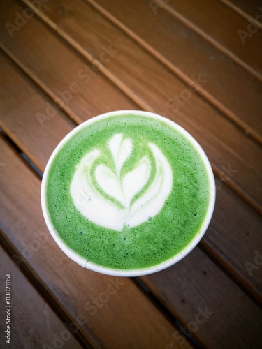 green tea with mint