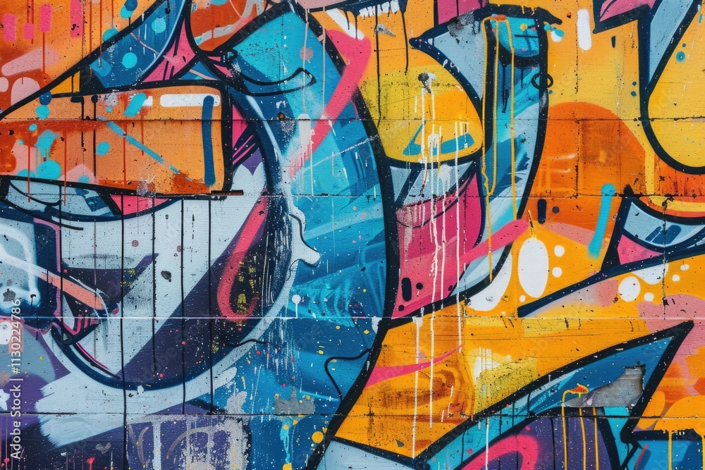 Fototapeta premium street art background