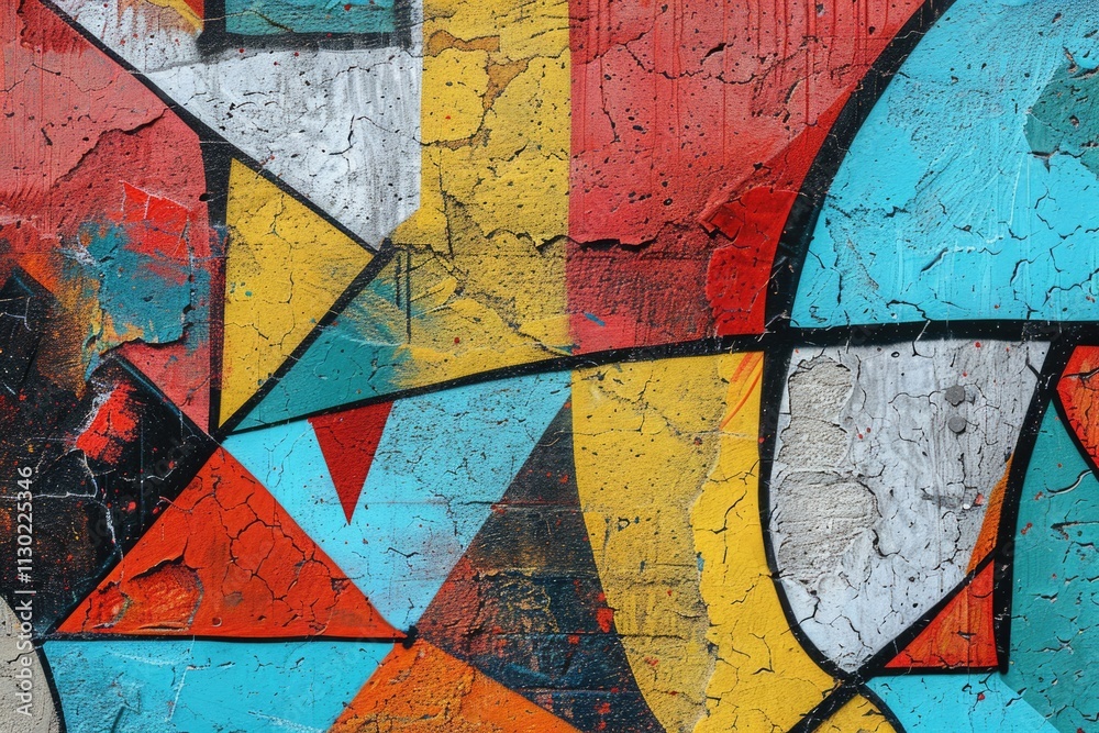 Fototapeta premium street art background