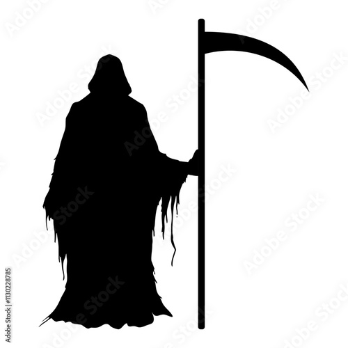 god of death with scythe