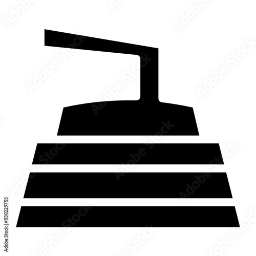 Hockey Pinball Pingpong Glyph Icon